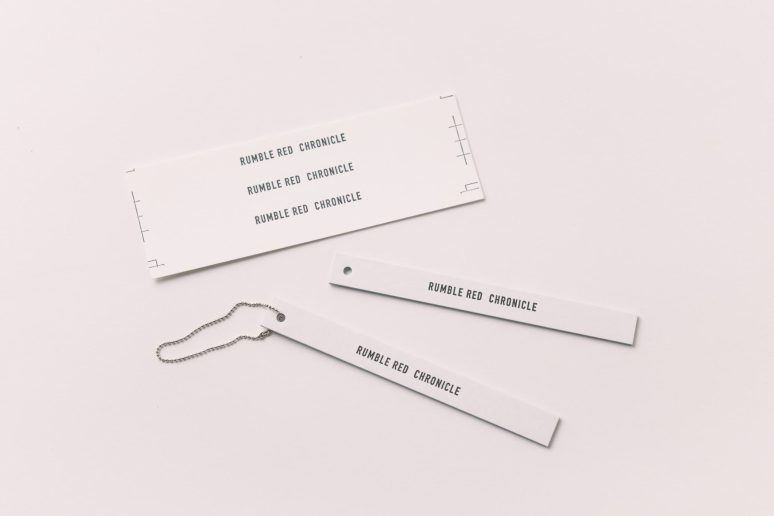 RUMBLERED CHRONICLE line商品タグ