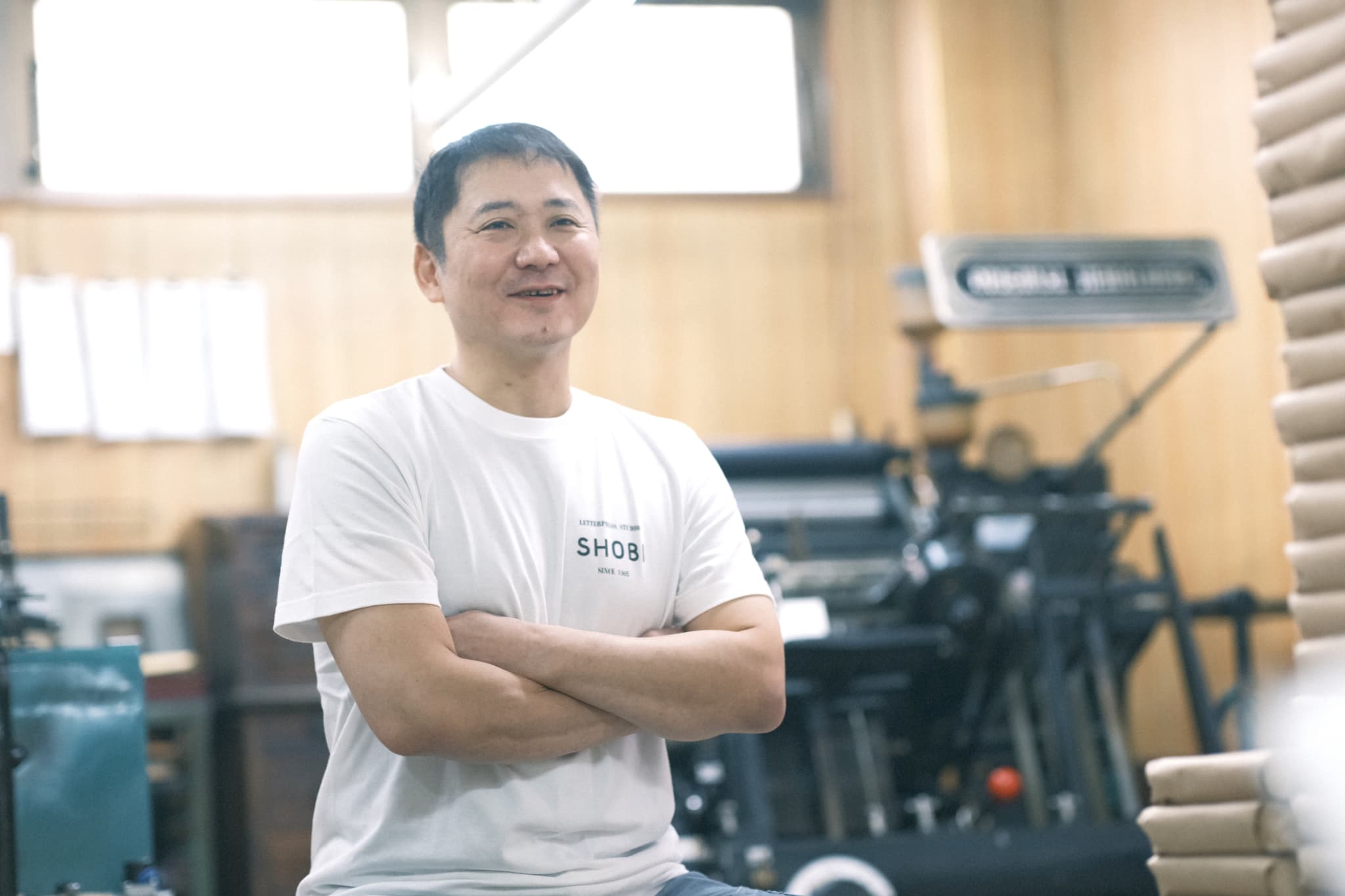 インタビュー風景