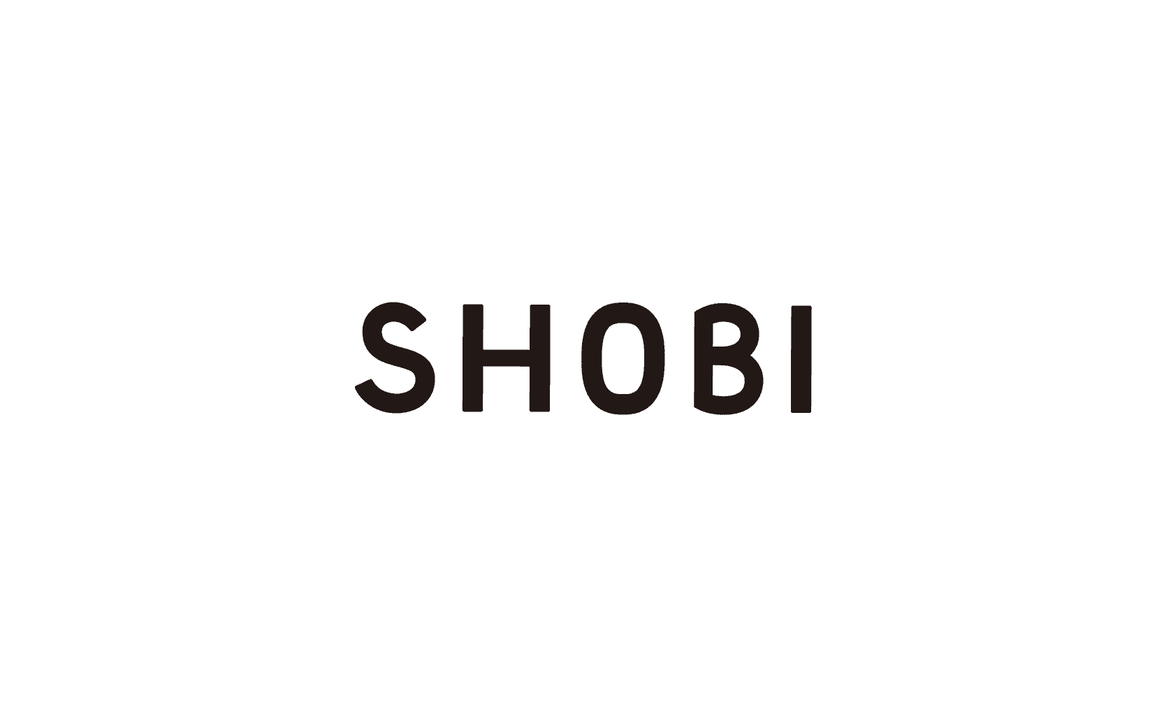 社名変更に伴い新たに策定したSHOBIのロゴマーク