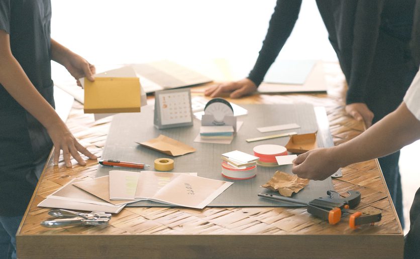 ラボ拠点での活動の様子